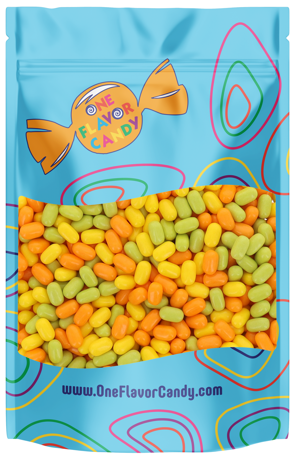 Citrus Adventure Tic Tac - 1lb Bulk Refillable Resealable Bag at OneFlavorCandy Online Sweet Shop