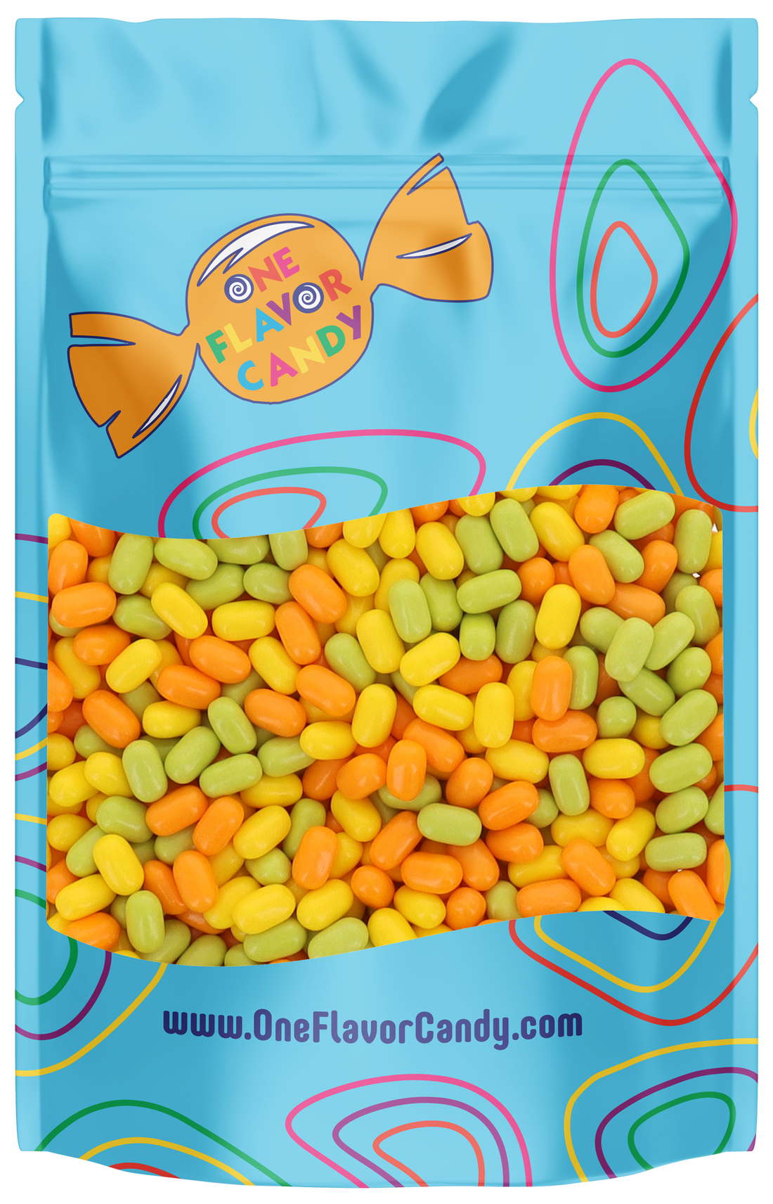 Citrus Adventure Tic Tac - 1lb Bulk Refillable Resealable Bag at OneFlavorCandy Online Sweet Shop