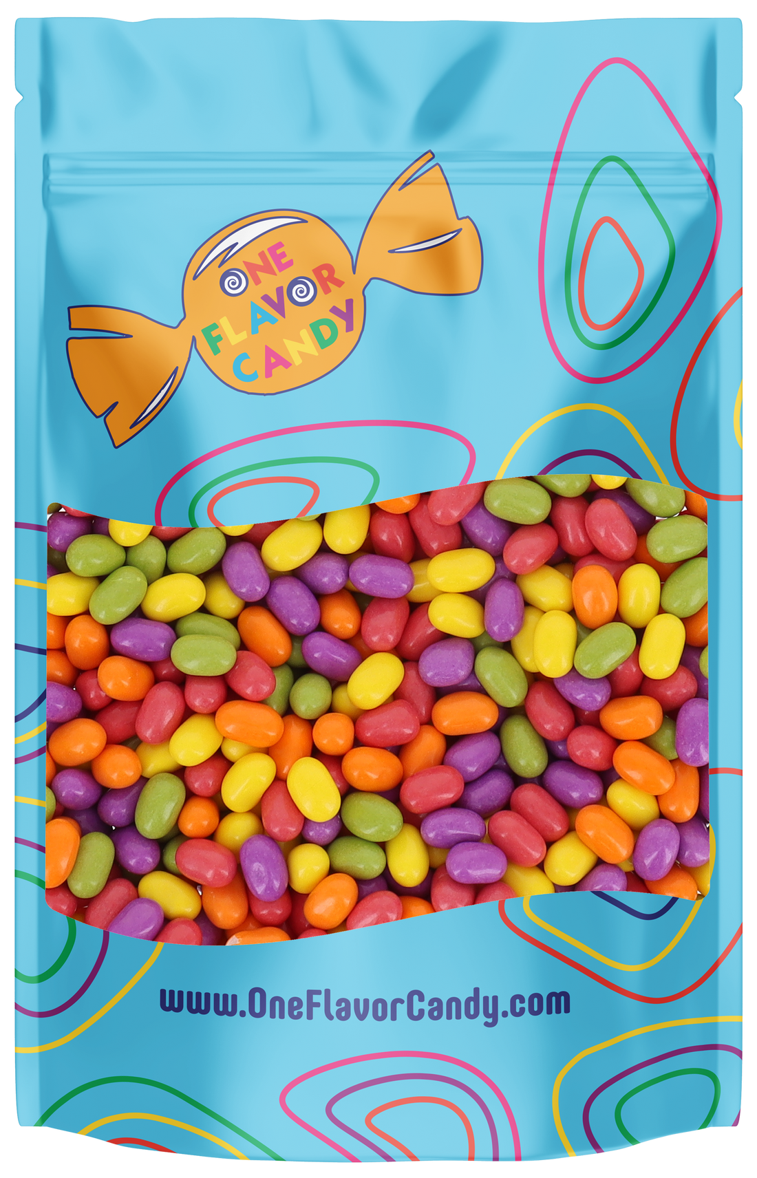 Chewy Fruit Sour Adventure Tic Tac - 1lb Bulk Refillable Resealable Bag at OneFlavorCandy Online Sweet Shop