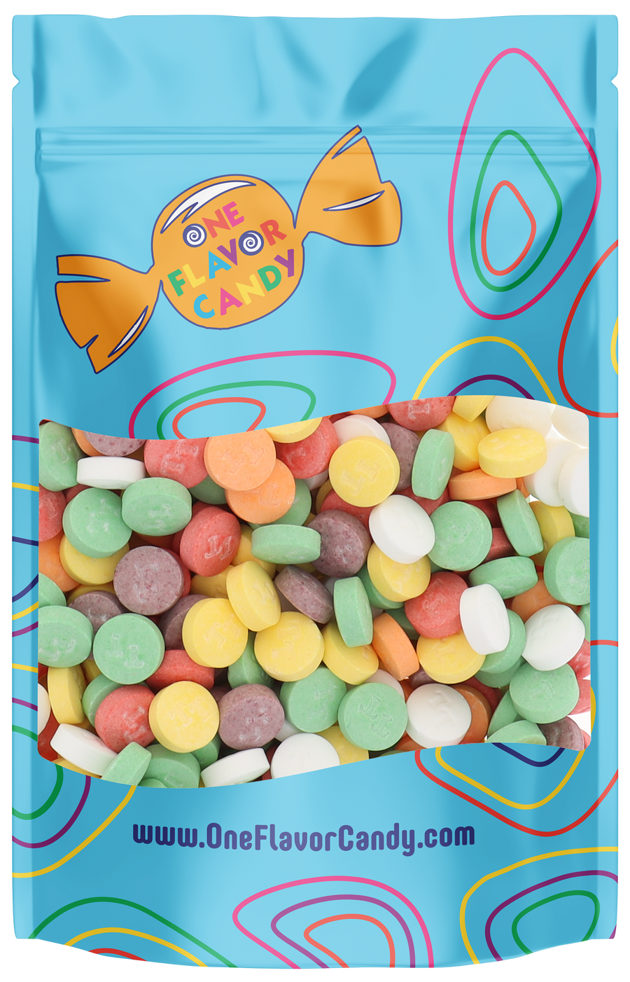 Tootsie Tarts Candy (Unwrapped) in Resealable Bag Bulk