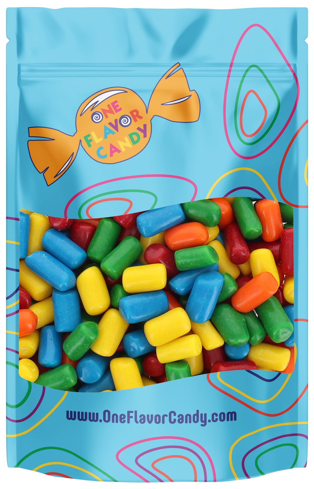 Tootsie Fruit Chews Mini Bites (Unwrapped) in Resealable Bag