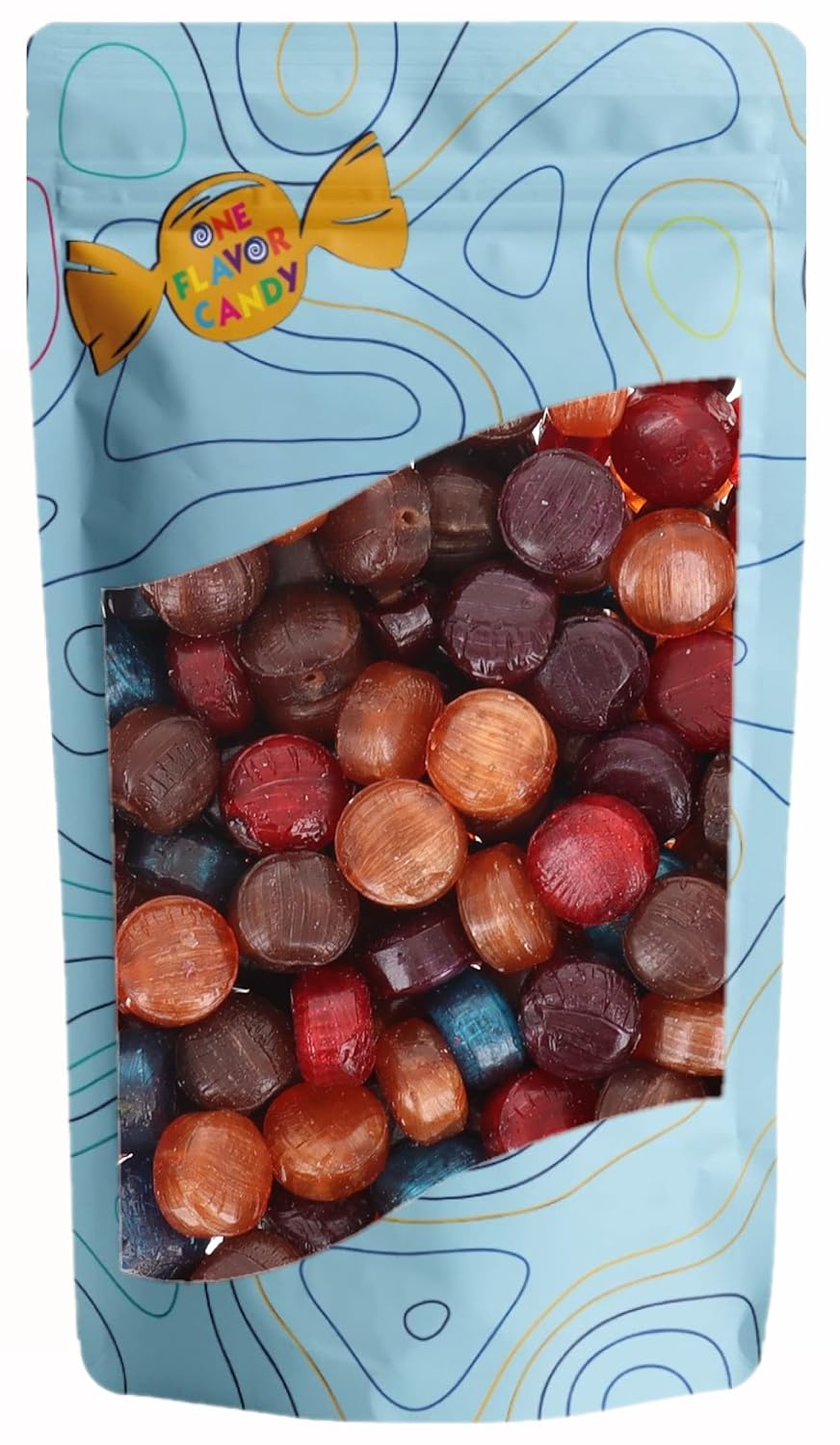 Tootsie Pop Drops With Chewy Tootsie Roll Center Candy Bulk in Resealable Bag (Assorted)