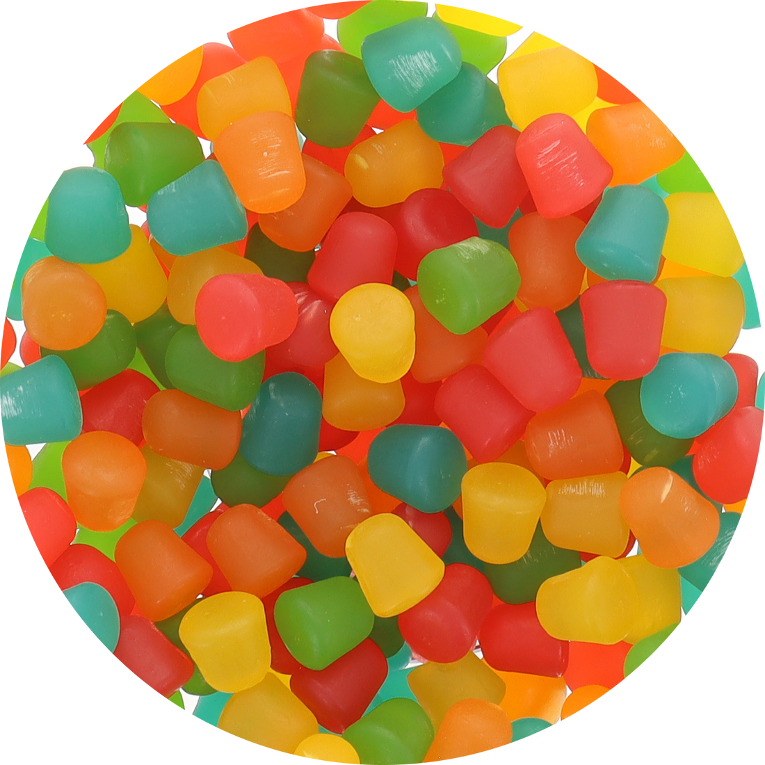 Tootsie DOTS Tropical (Unwrapped) in Resealable Bulk Bag at OneFlavorCandy Online Sweet Shop