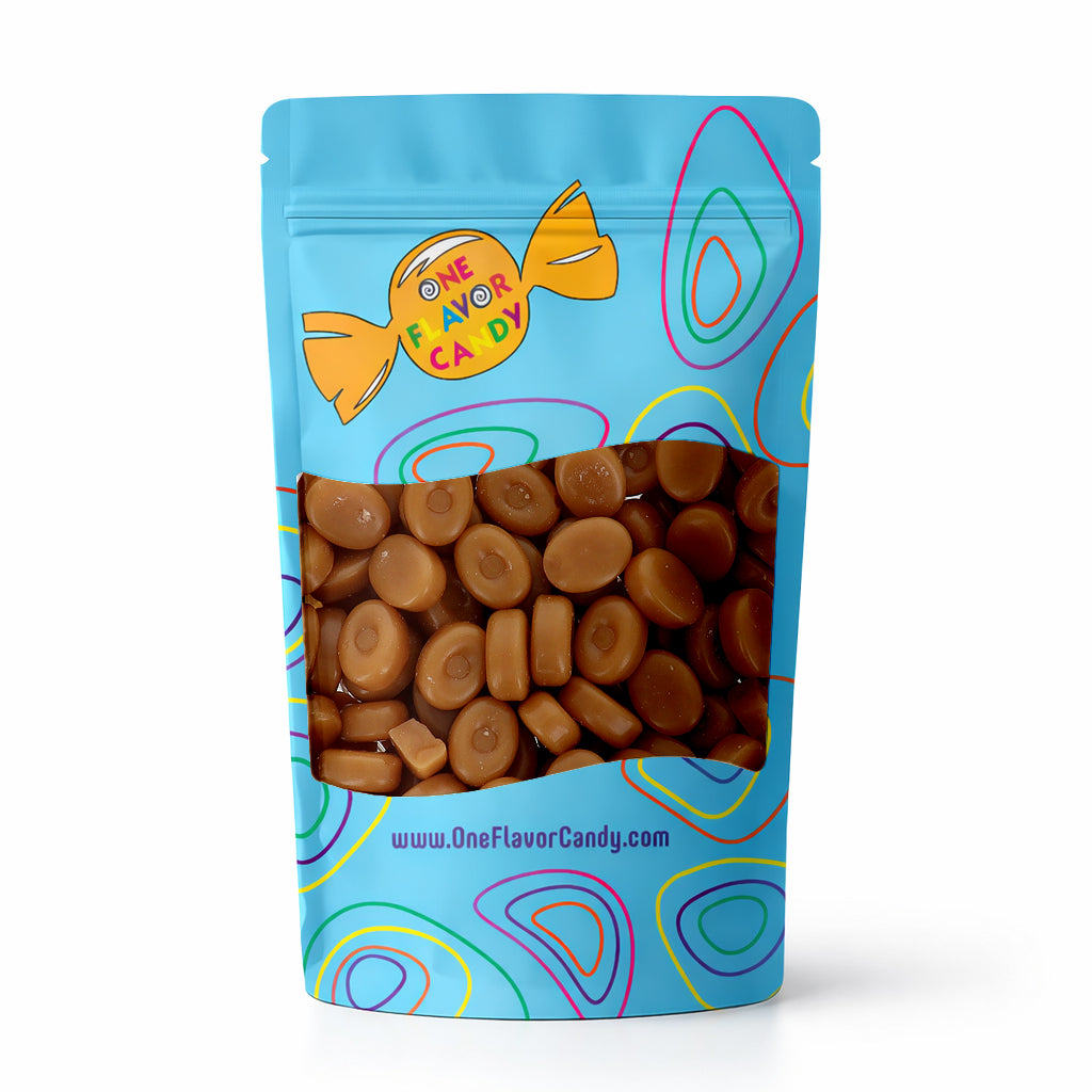 Werther's Original Sugar Free Caramel Minis Hard Candy (Unwrapped) in Resealable Bulk Bag