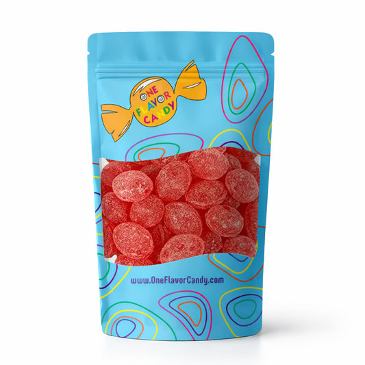 Claeys Old Fashioned Hard Candy - Peppermint (Unwrapped) in Resealable Bag at OneFlavorCandy Online Sweet Shop