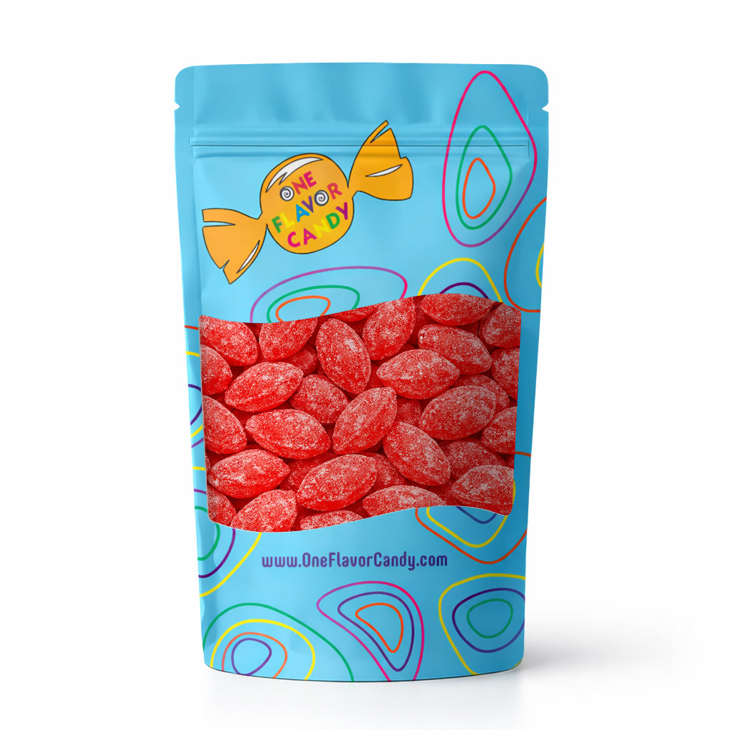 Claeys Old Fashioned Hard Candy - Wild Cherry (Unwrapped) in Resealable Bag at OneFlavorCandy Online Sweet Shop