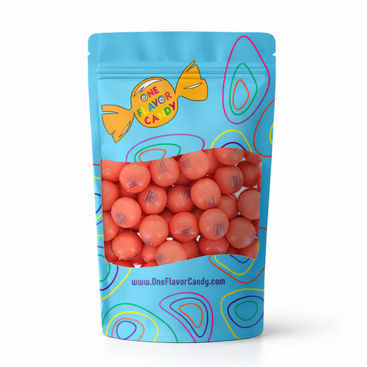 Concord Original Dubble Bubble All‑Pink Gumballs (Unwrapped) in Resealable Bag at OneFlavorCandy Online Sweet Shop