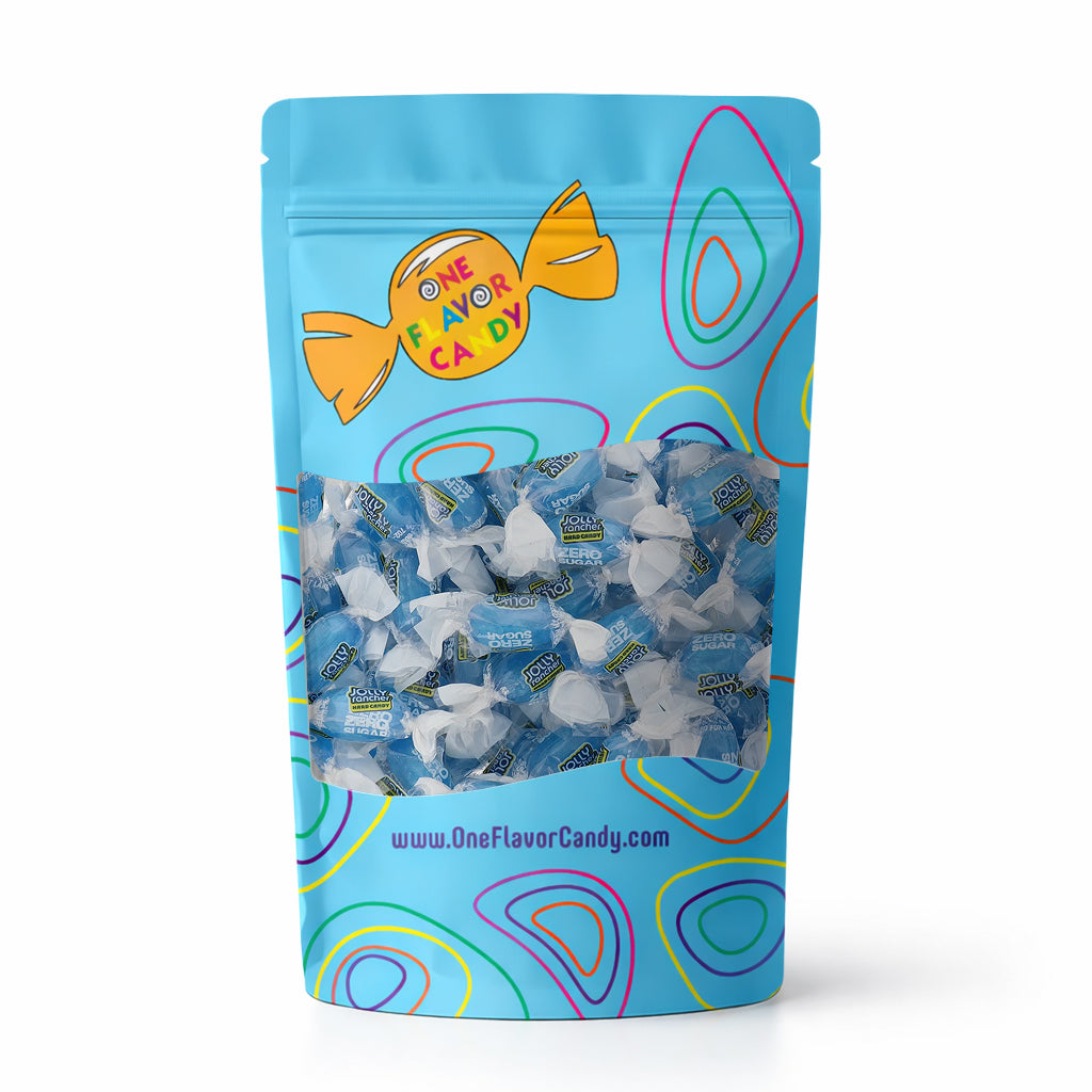 Jolly Rancher Hard Candy - Blue Raspberry (Sugar Free) - Pack of 50 at OneFlavorCandy Online Sweet Shop