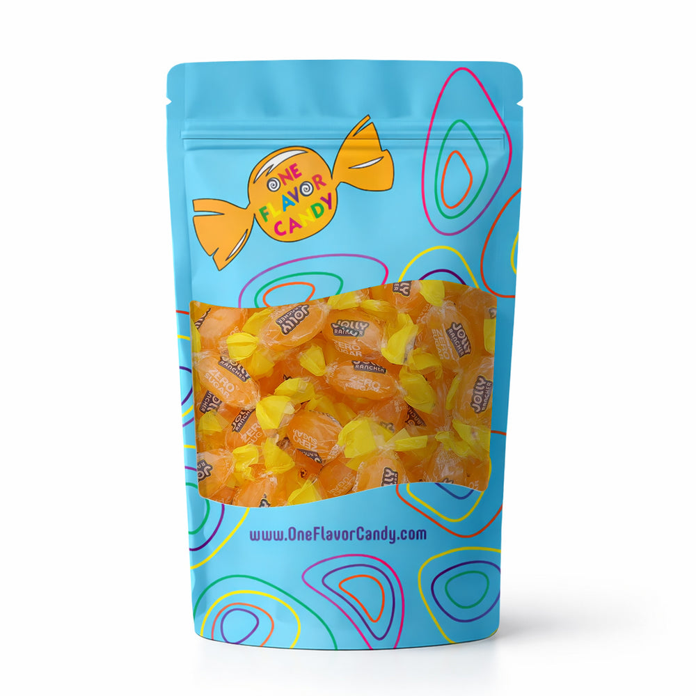 Jolly Rancher Hard Candy - Mango (Sugar Free) - Pack of 50 at OneFlavorCandy Online Sweet Shop
