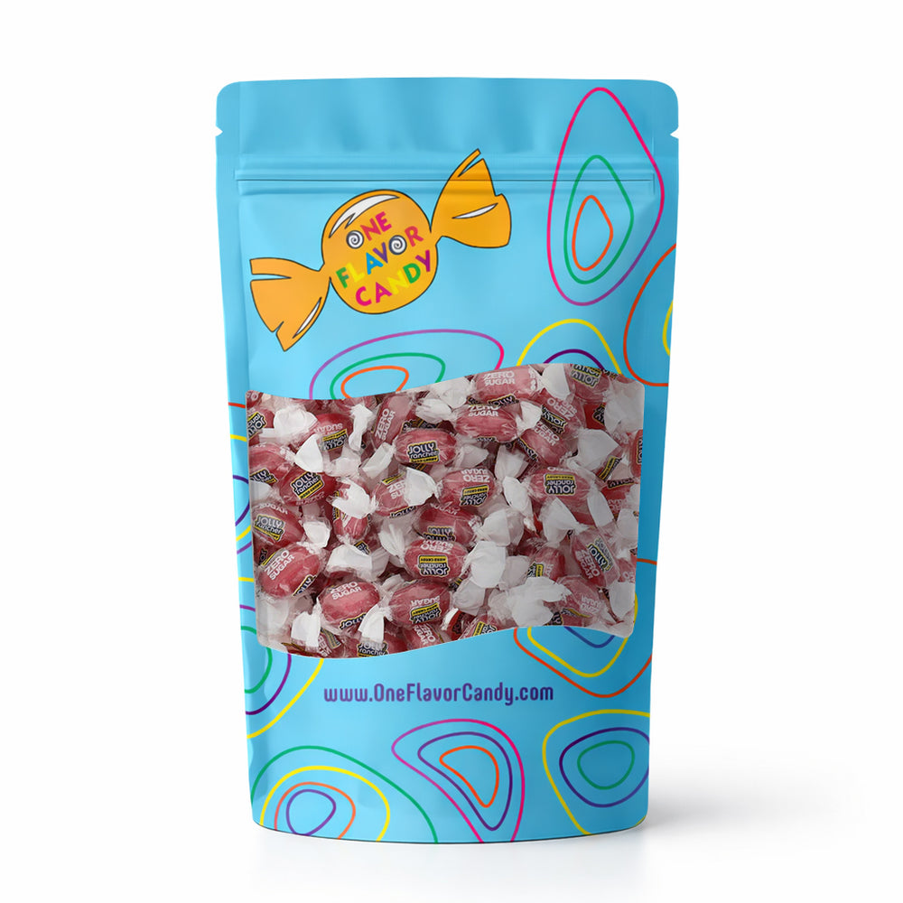 Jolly Rancher Hard Candy - Raspberry (Sugar Free) - Pack of 50 at OneFlavorCandy Online Sweet Shop