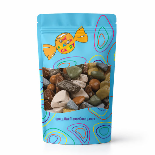 Kimmie ChocORocks Chocolate Rock Candy (Unwrapped) in Resealable Bag at OneFlavorCandy Online Sweet Shop