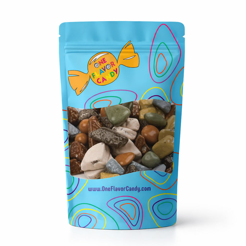 Kimmie ChocORocks Chocolate Rock Candy (Unwrapped) in Resealable Bag at OneFlavorCandy Online Sweet Shop