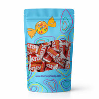 Krackel Mini Milk Chocolate Candy Bar with Crisped Rice in Resealable Bag at OneFlavorCandy Online Sweet Shop