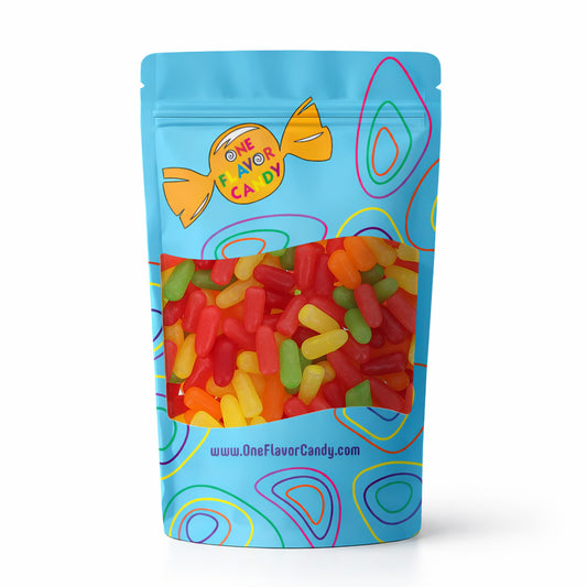 Mike and Ike Original Fruits (Unwrapped) in Resealable Bulk Bag at OneFlavorCandy Online Sweet Shop