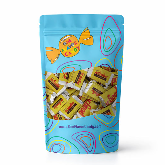 Mr Goodbar Mini Milk Chocolate Candy Bar with Peanuts in Resealable Bag at OneFlavorCandy Online Sweet Shop