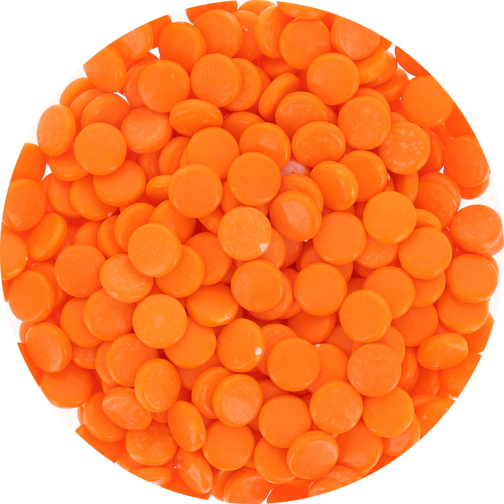 Chewy Spree Candy - Orange (Unwrapped) in Resealable Bag