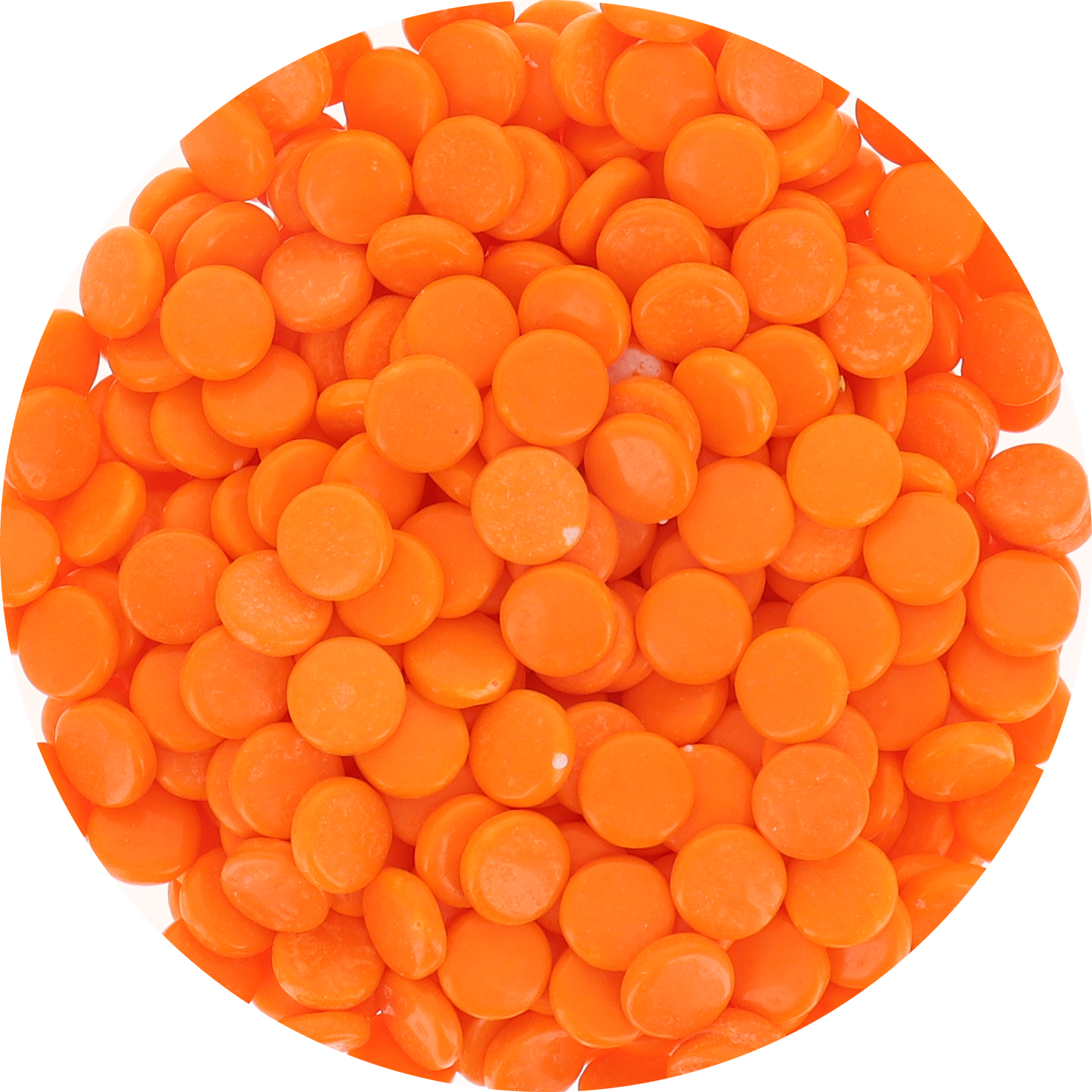 Chewy Spree Candy - Orange (Unwrapped) in Resealable Bag