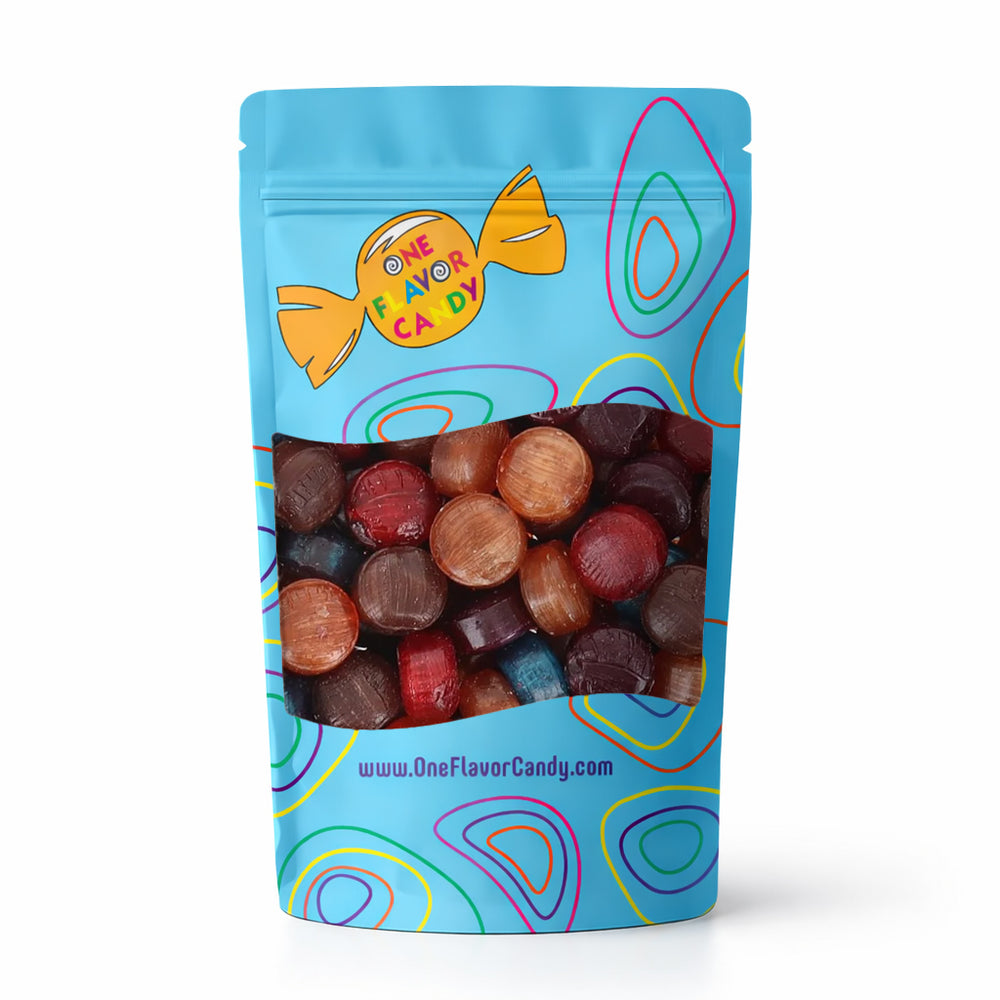 Tootsie Pop Drops With Chewy Tootsie Roll Center Candy Bulk in Resealable Bag (Assorted) at OneFlavorCandy Online Sweet Shop