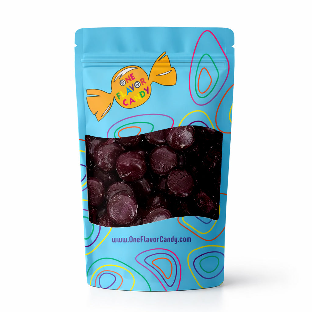 Tootsie Pop Drops With Chewy Tootsie Roll Center Candy Bulk in Resealable Bag (Grape)