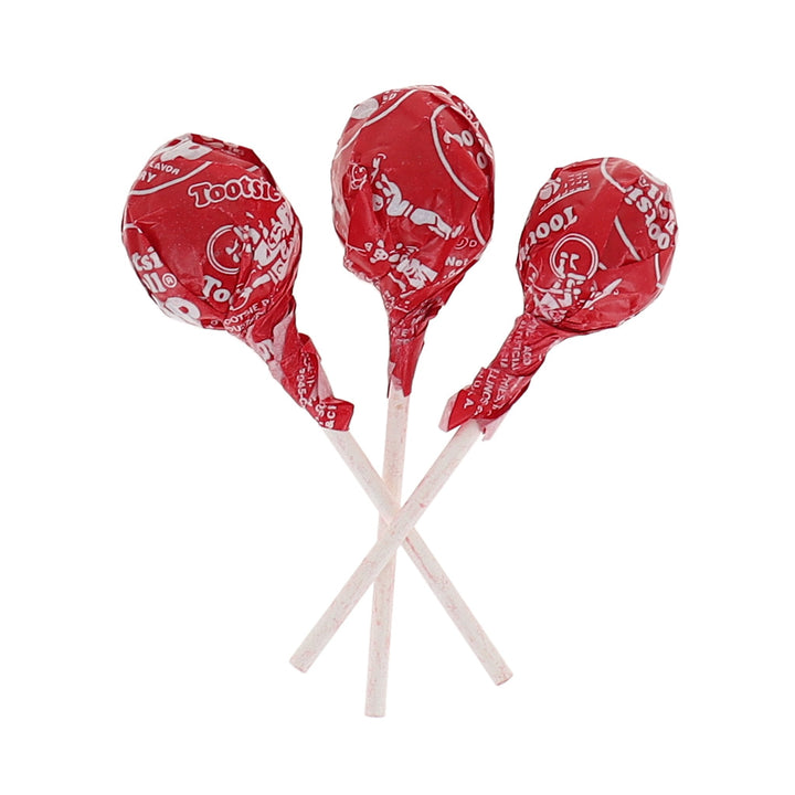 Tootsie Cherry Lollipops - Pack of 40 at OneFlavorCandy Online Sweet Shop