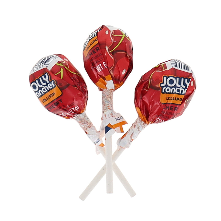 Jolly Rancher Cherry Lollipops at OneFlavorCandy Online Sweet Shop