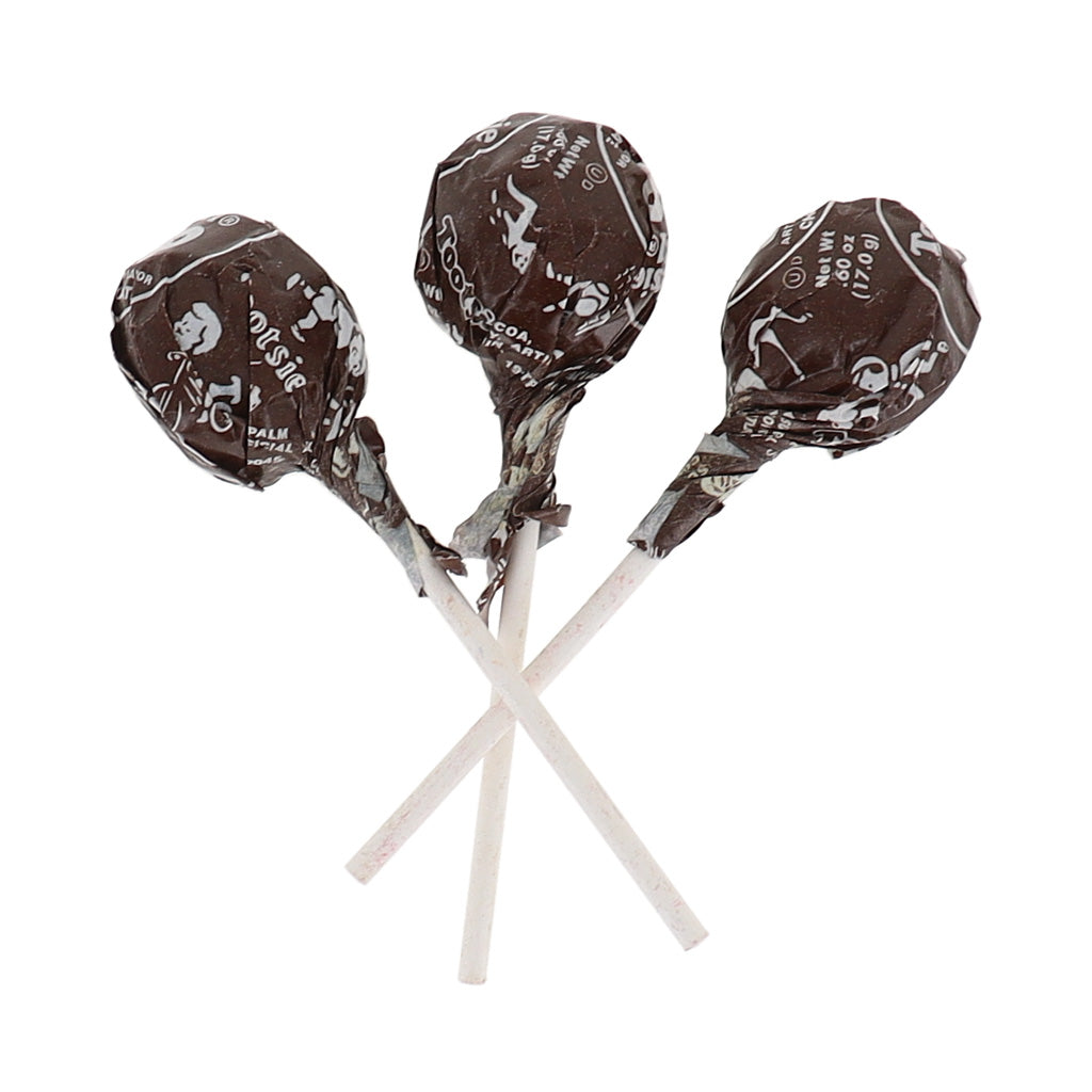 Tootsie Chocolate Lollipops - Pack of 40 at OneFlavorCandy Online Sweet Shop