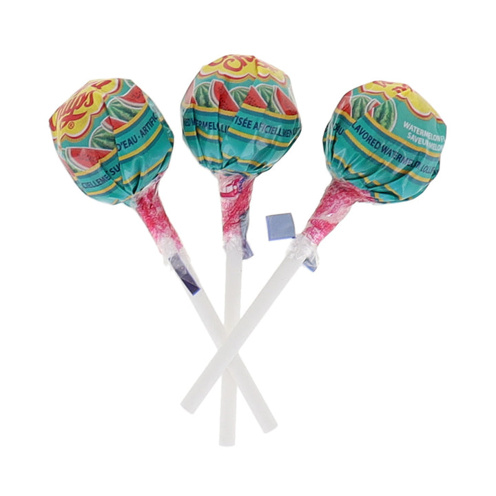 Chupa Chups Watermelon Lollipops - Pack of 40 at OneFlavorCandy Online Sweet Shop