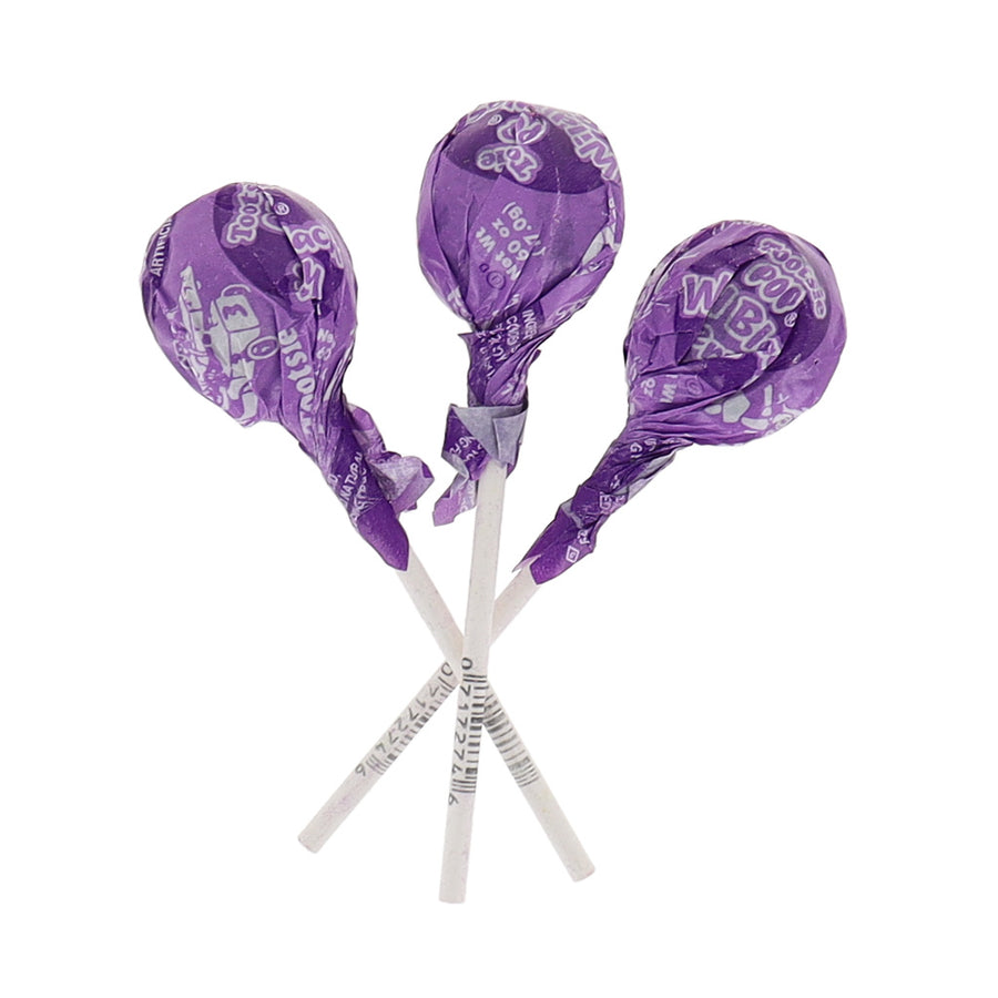Tootsie Wild Black Berry Lollipops - Pack of 40 at OneFlavorCandy Online Sweet Shop